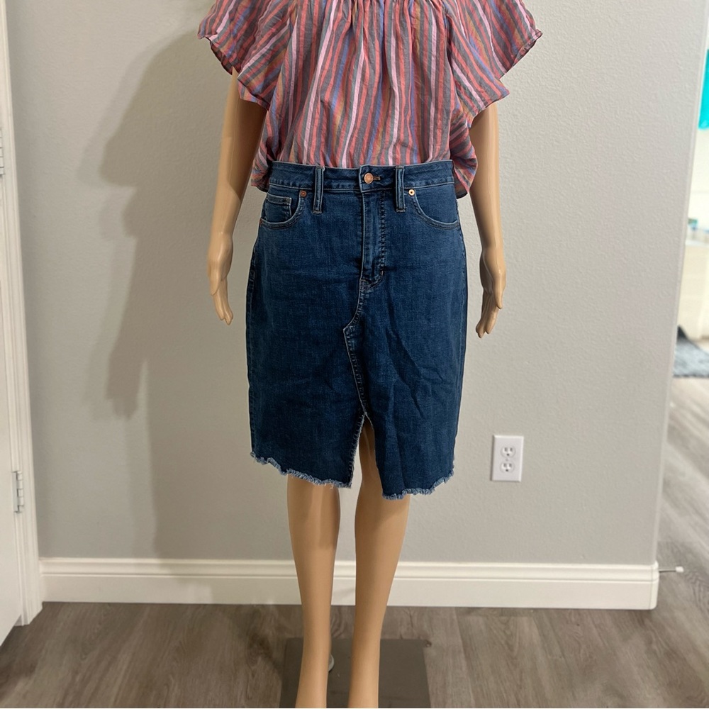 Madewell Denim Pencil Skirt SZ 29/10